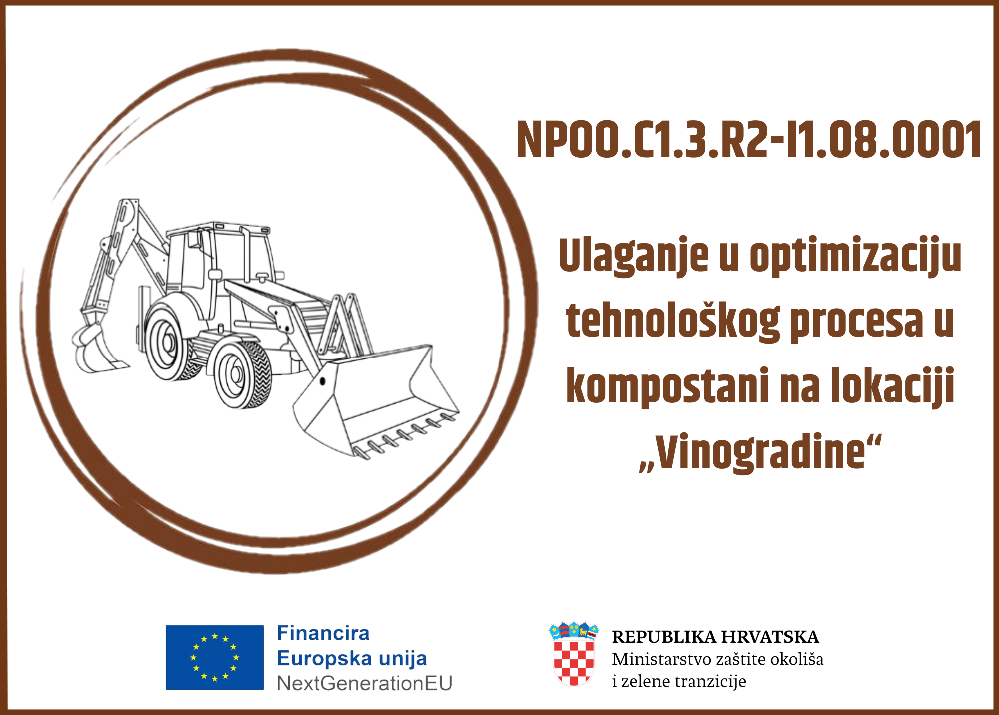 Ulaganje u optimizaciju tehnološkog procesa u kompostani na lokaciji 