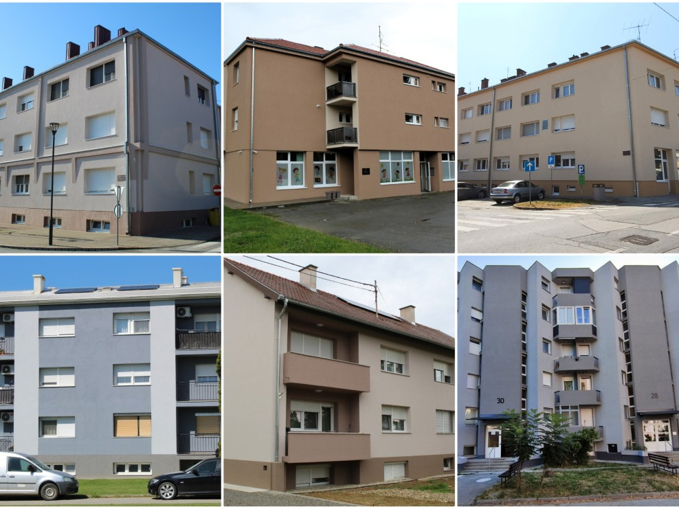 Energetski obnovljeno šest višestambenih zgrada 