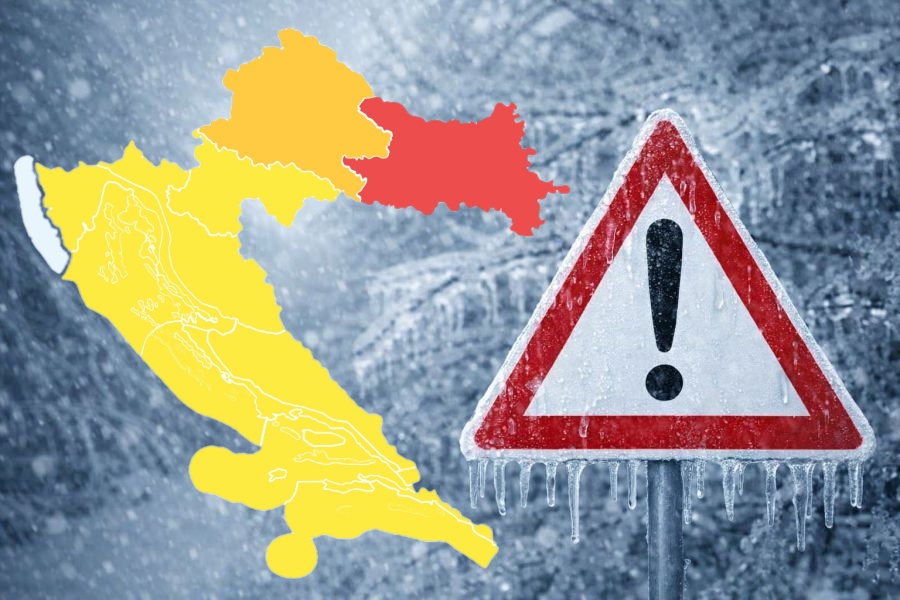 Ledena kiša i snijeg: Komunalac Požega nastavlja rad na terenu